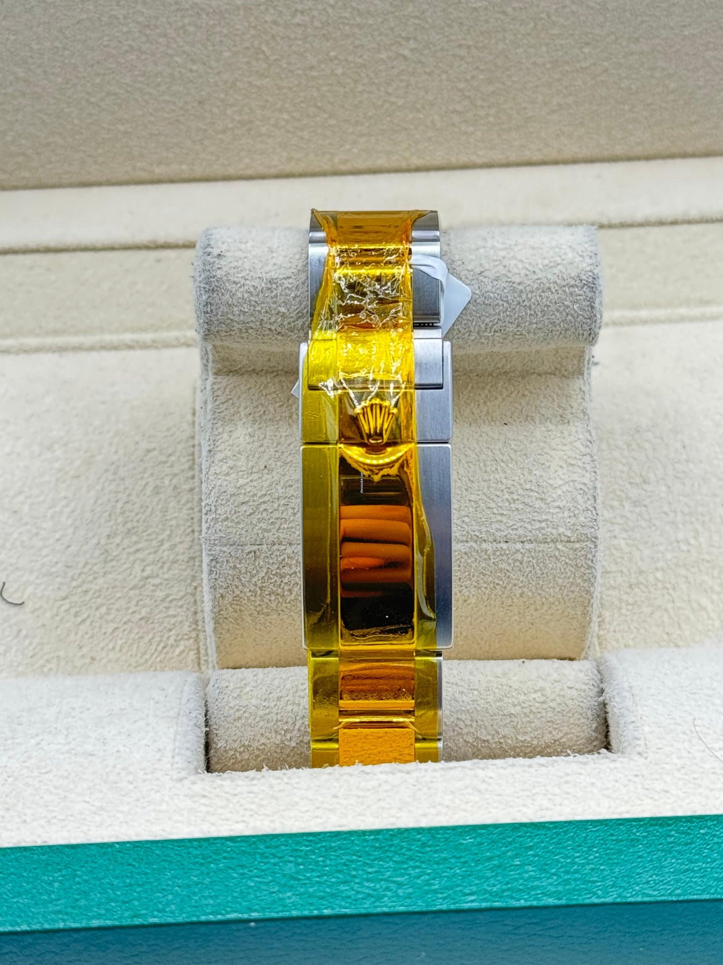 Rolex Yellow Rolesor Cosmograph Daytona 40 Watch - Champagne Diamond Dial - 116503 chd