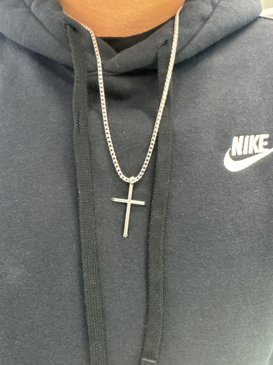 Gold chain + pendant