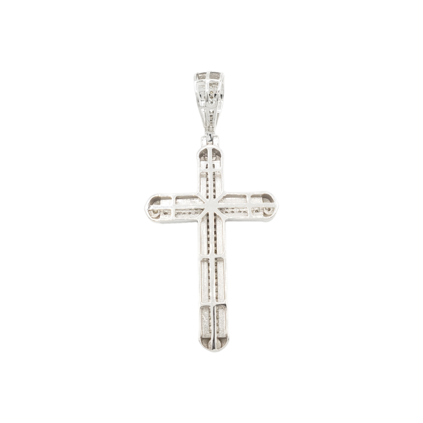 14k Diamond Cross With 0.78 Carats Of Diamonds #23858