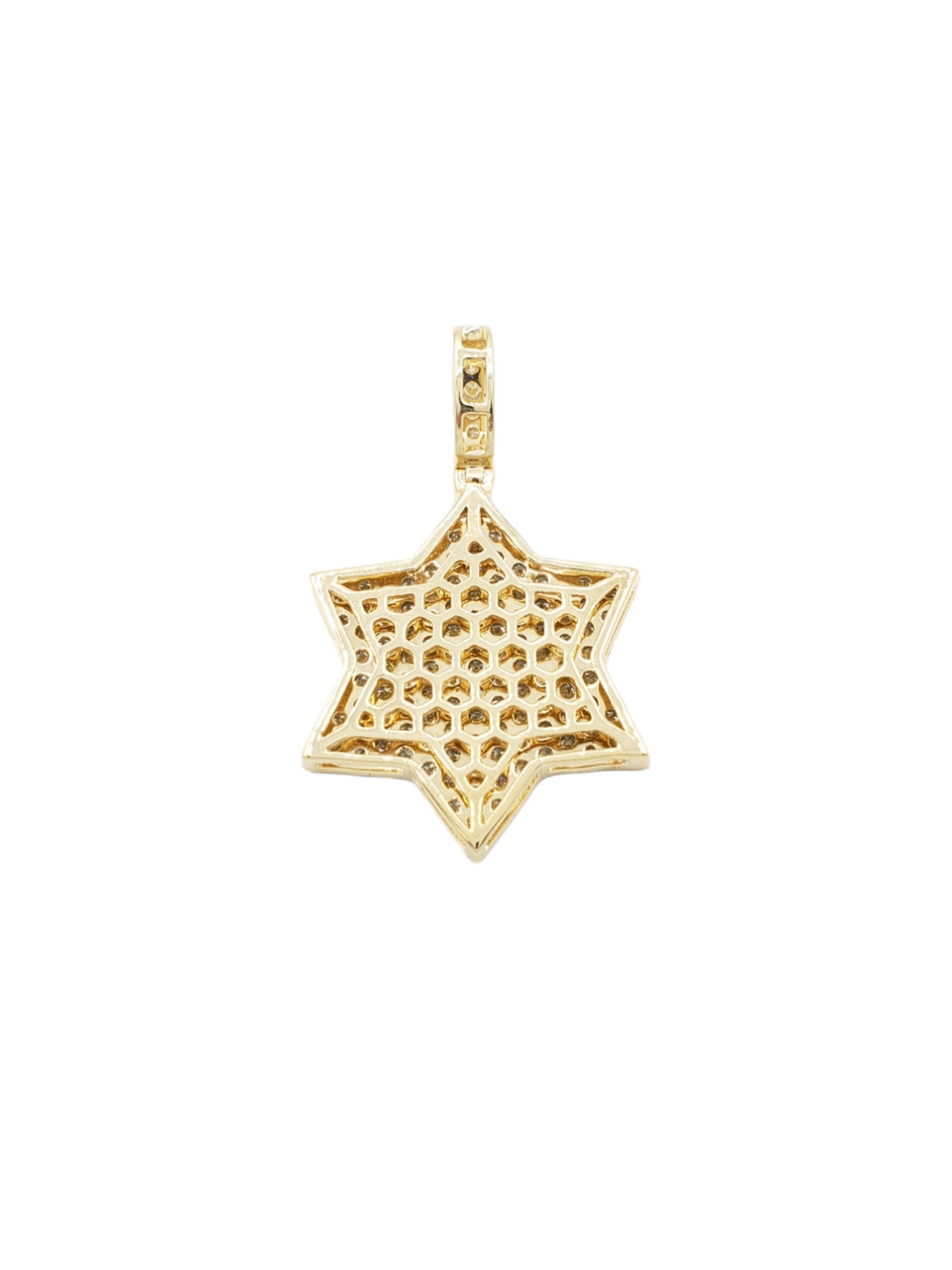 14k Star With 1.31 Carats Of Diamonds #12829