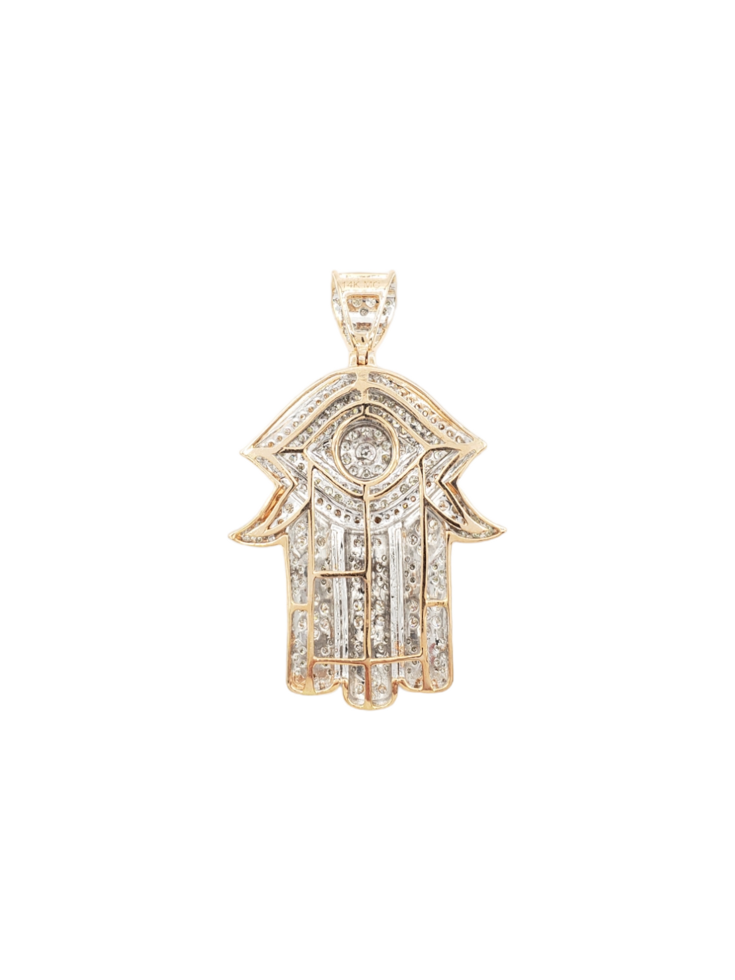 14k Diamond Hamsa With 2.30 Carats Of Diamonds #22802