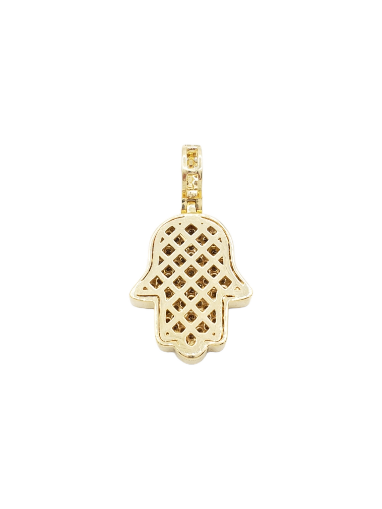 14k Diamond Hamsa With 1.03 Carats Of Diamonds #24125