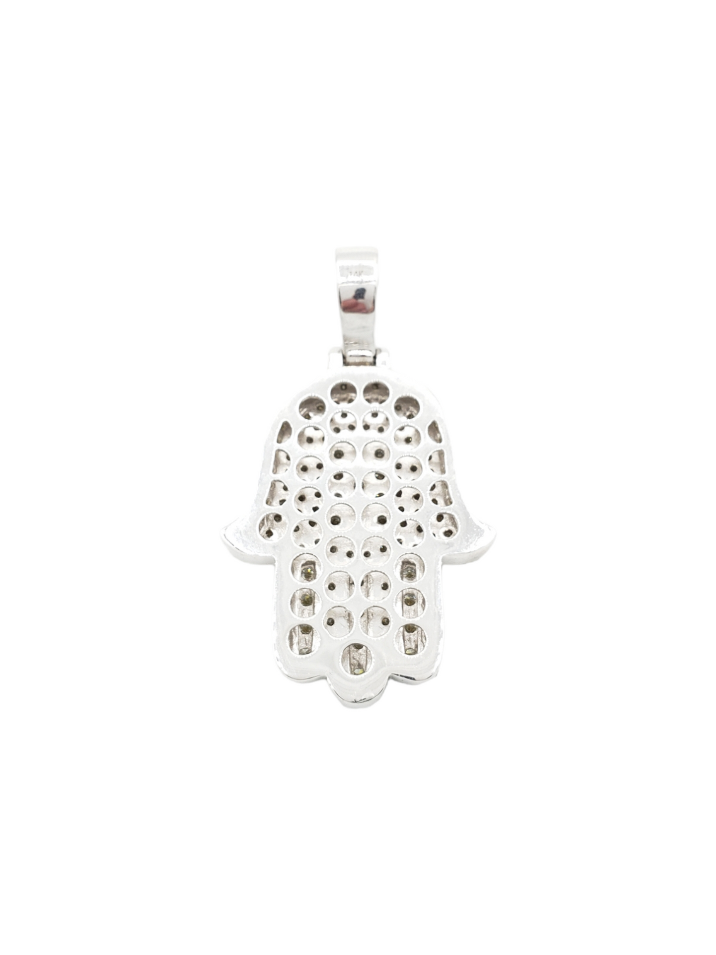 14k Diamond Hamsa With 5.10 Carats Of Diamonds #21356