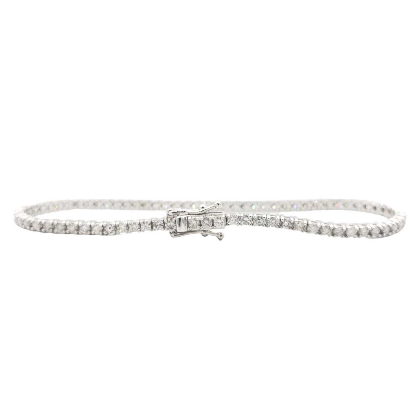 14k 2mm Diamond Tennis Bracelet #25893