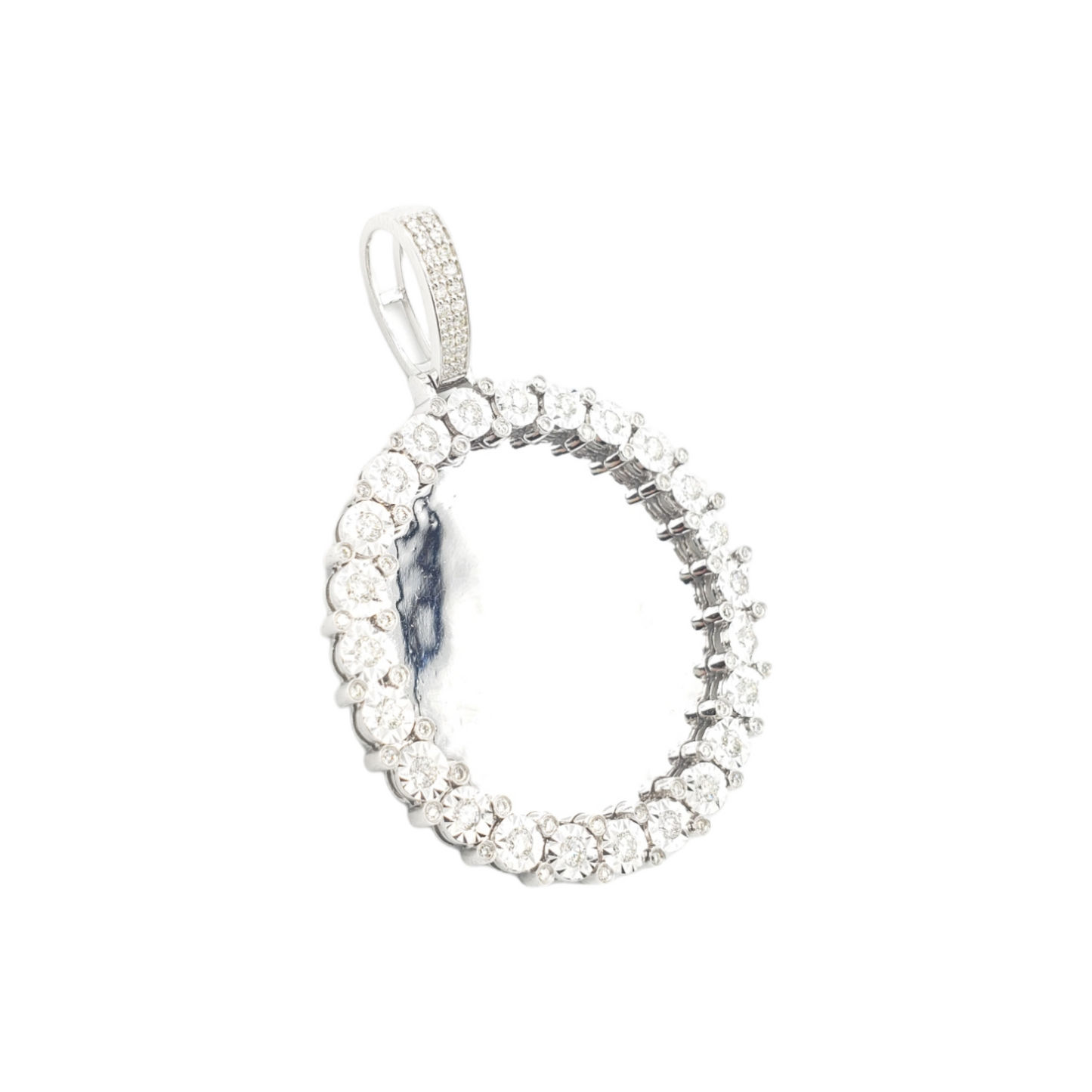 14k Diamond Picture Pendant With 1.12 Carats Of Diamonds #13958