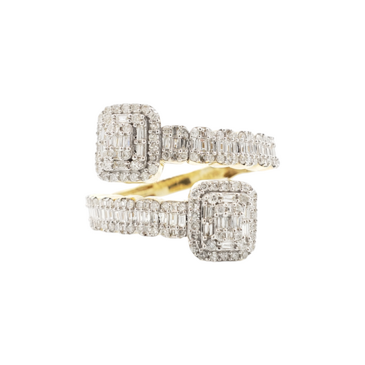 14k Baguette Diamond Band With 1.18 Carats Of Diamonds #23846