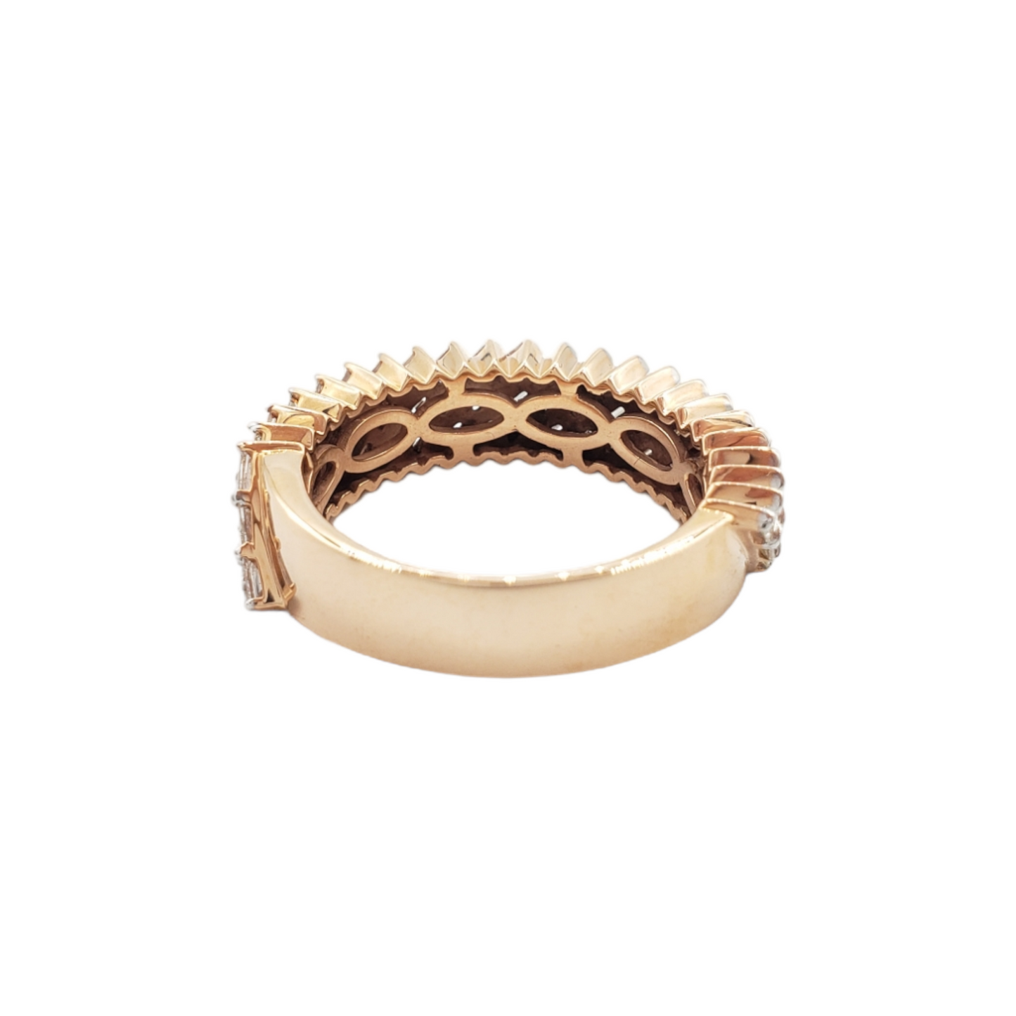 14k Baguette Diamond Ring With 1.87 Carats Of Diamonds #20653