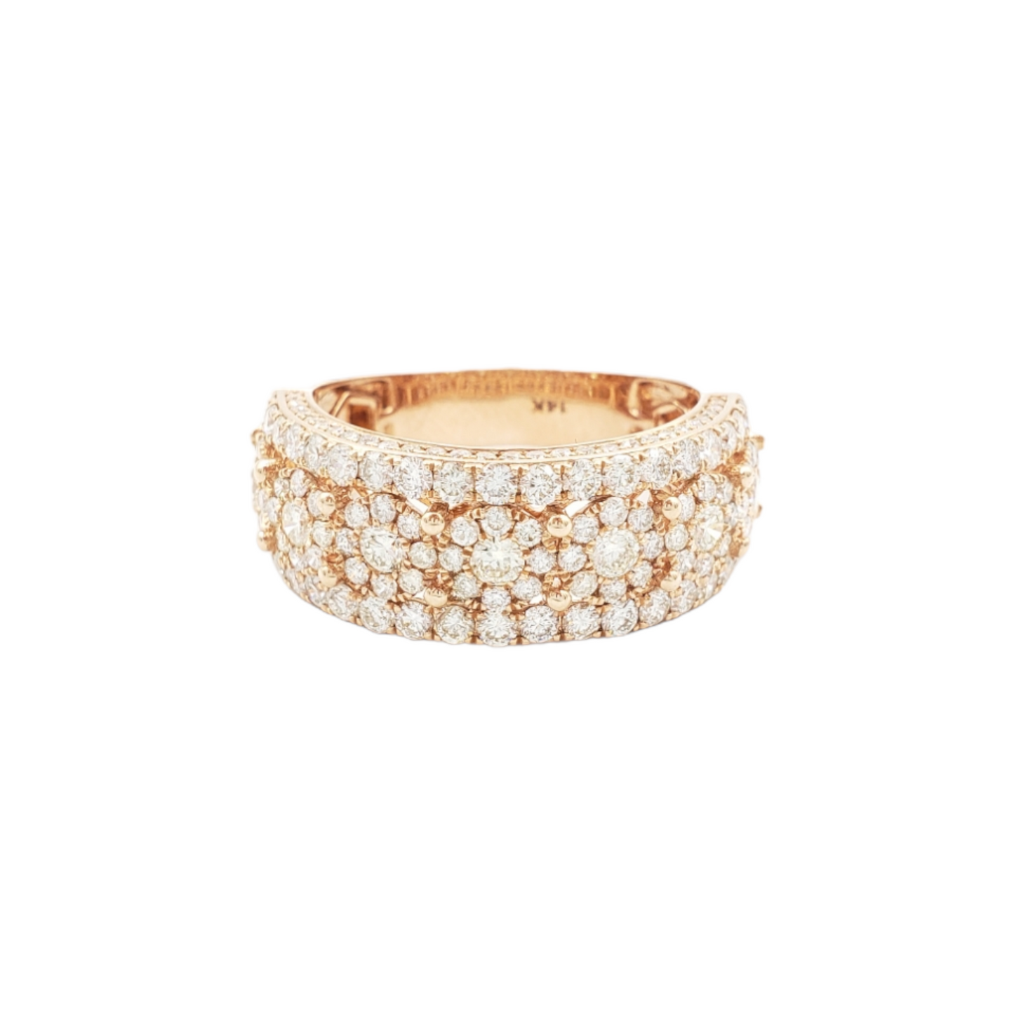 14k Diamond Ring With 2.52 Carats Of Diamonds #10746