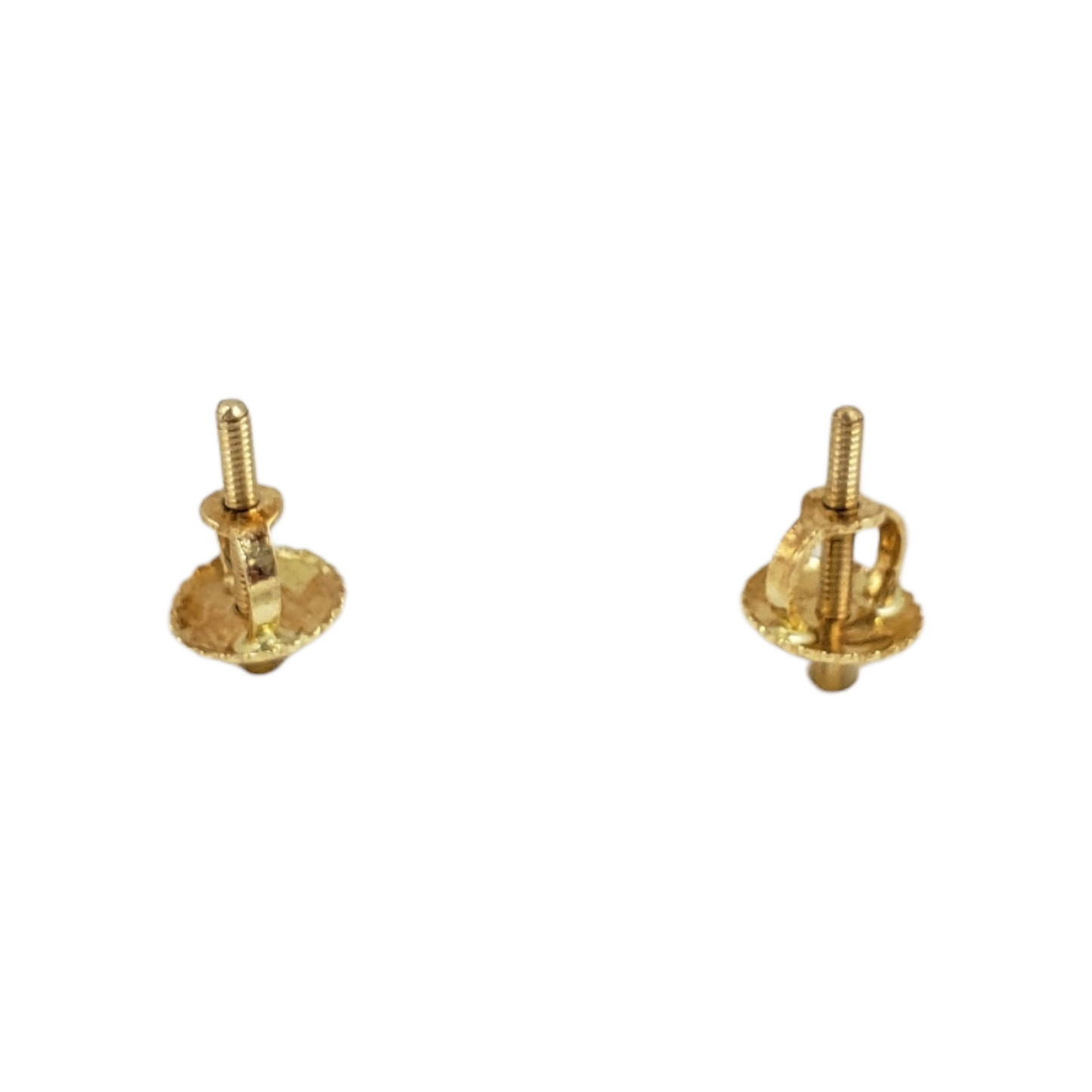 14k Gold Diamond Earrings #24013