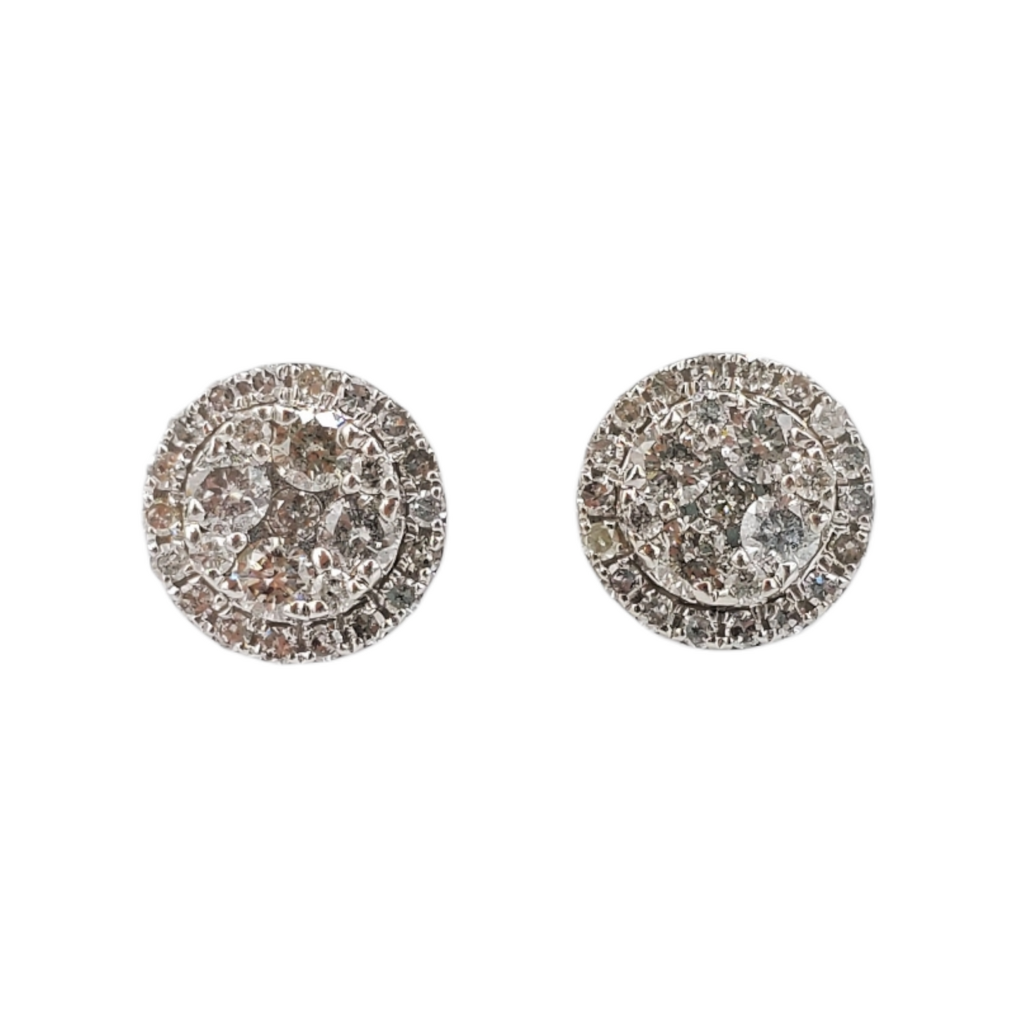 14k Gold Circle Earrings #19999