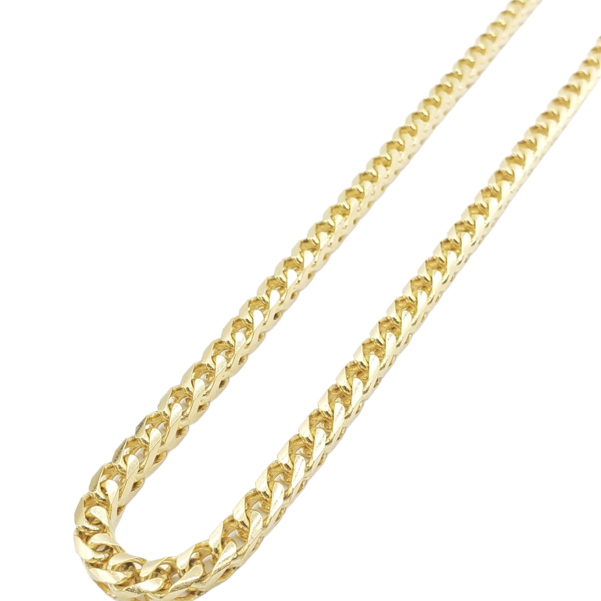 14k Gold- Solid Franco Chain (yellow Gold) – Donchrono