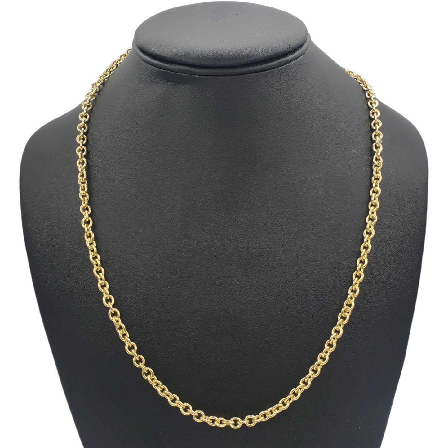 14K Gold- Rolo Chain (Yellow Gold)
