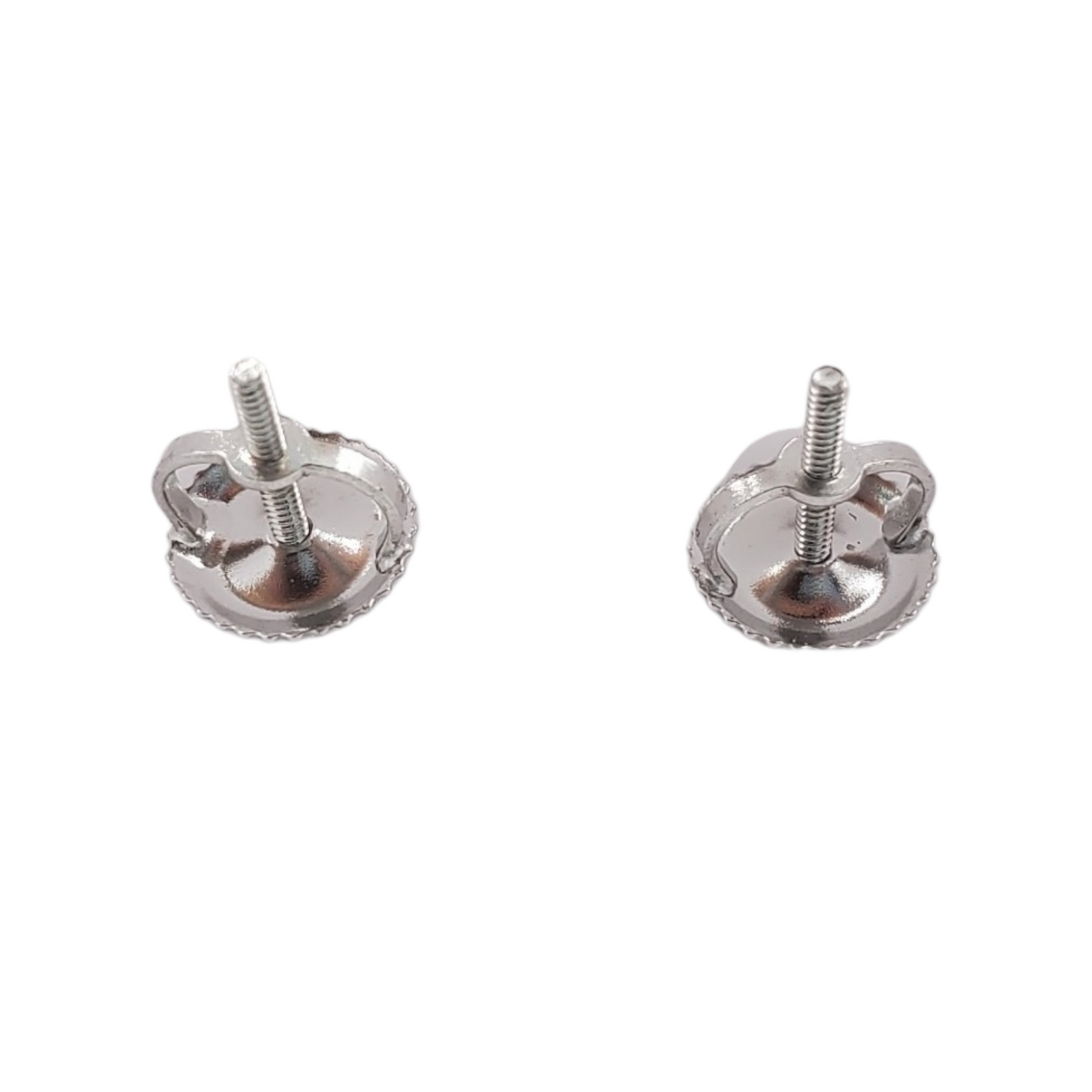 10k Gold Baguette Diamond Square Earrings #21798