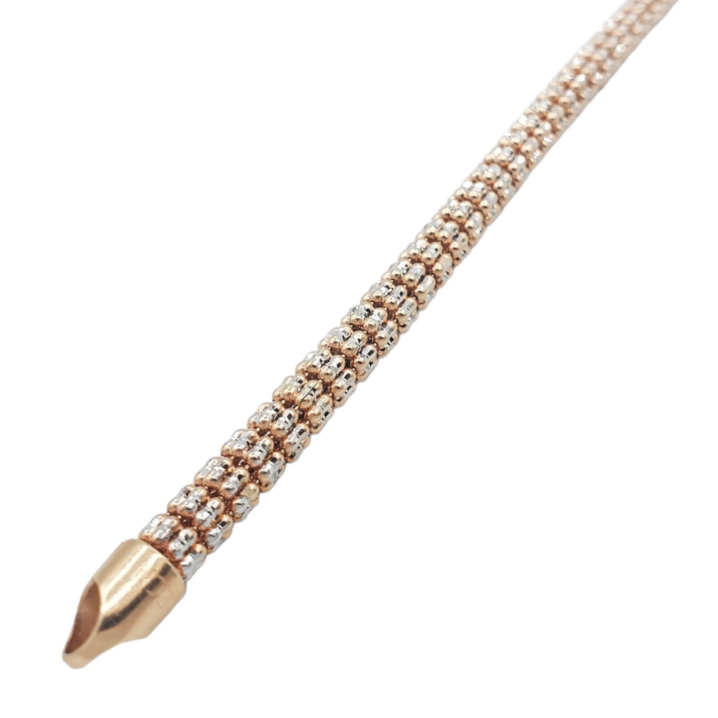 10K Rose Gold- Ice Bracelet