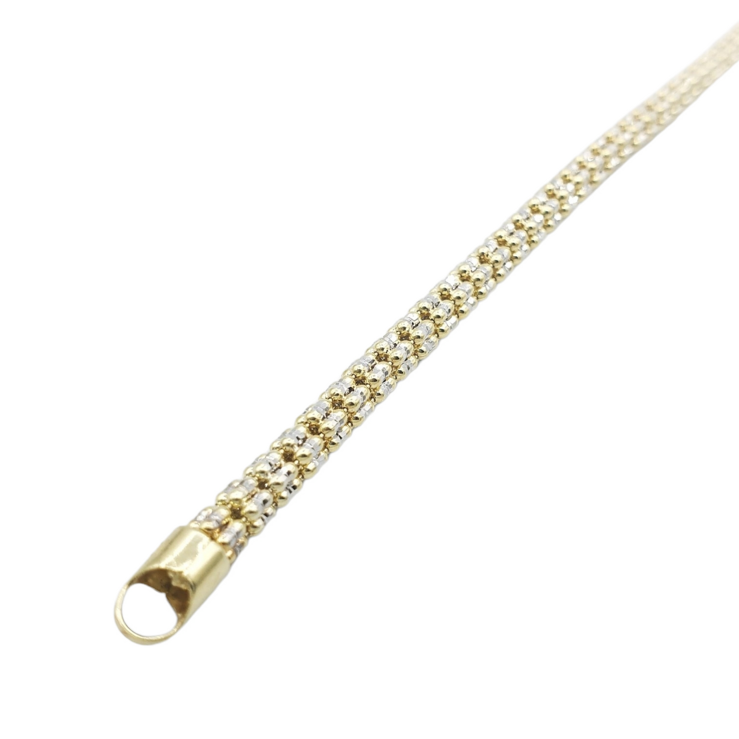 10K Yellow Gold- Ice Bracelet