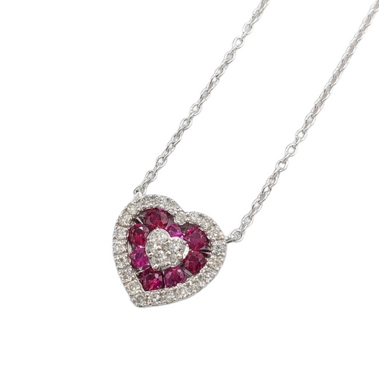 14k Diamond Heart With .55 Carats of Diamonds #26540