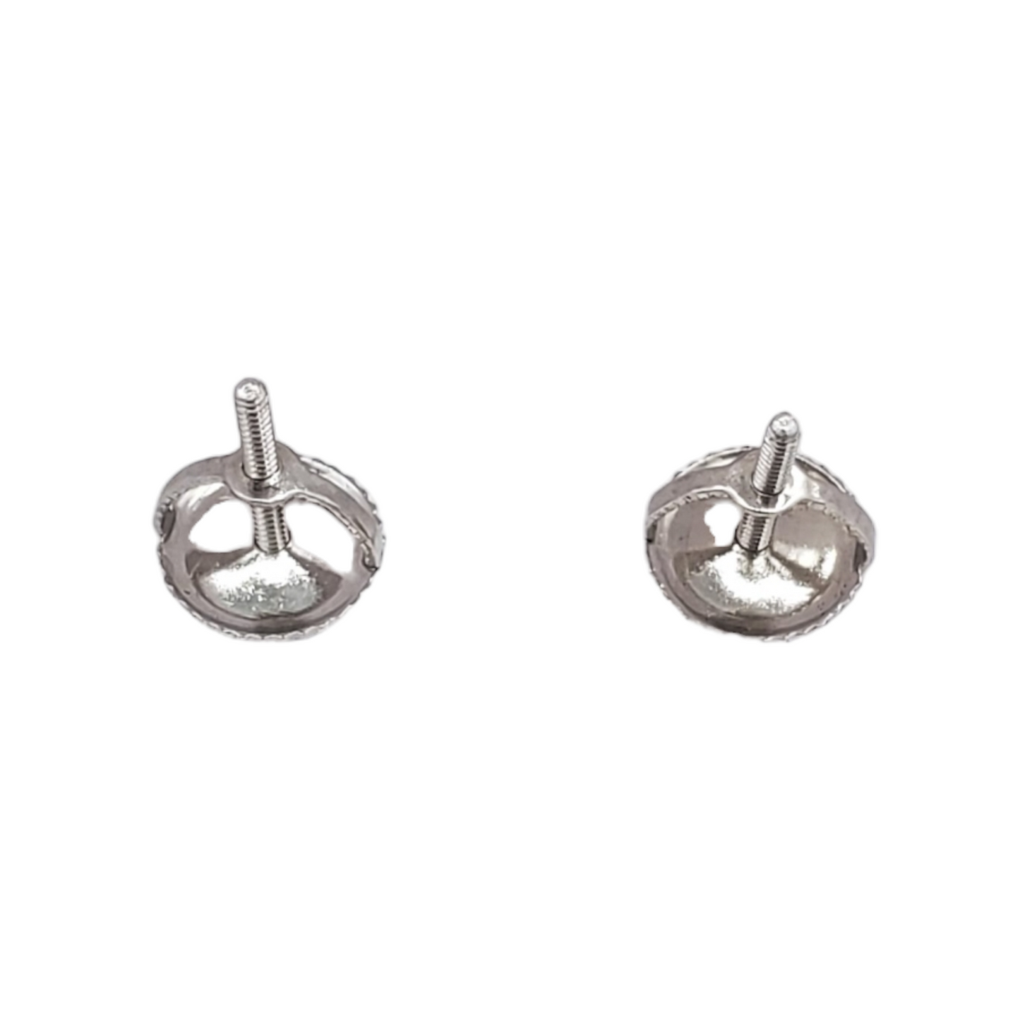 14k Gold Diamond Earrings #15808