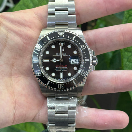 Rolex Sea-Dweller 126600 43MM With Black Ceramic Bezel And Stainless Steel Oyster Bracelet
