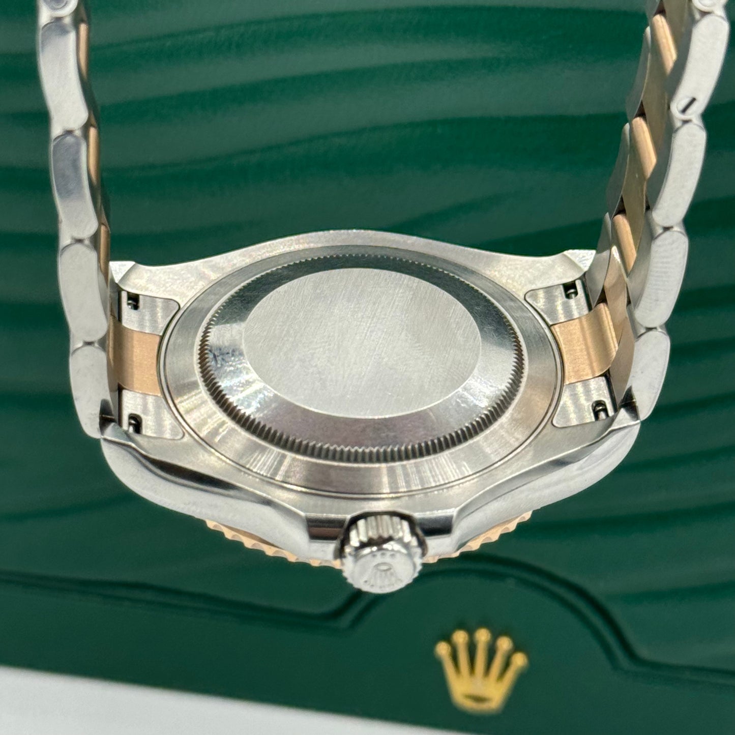 Rolex Steel and Everose Gold Yacht-Master 40 Watch - Black Dial - 3235 Movement - 126621 bk