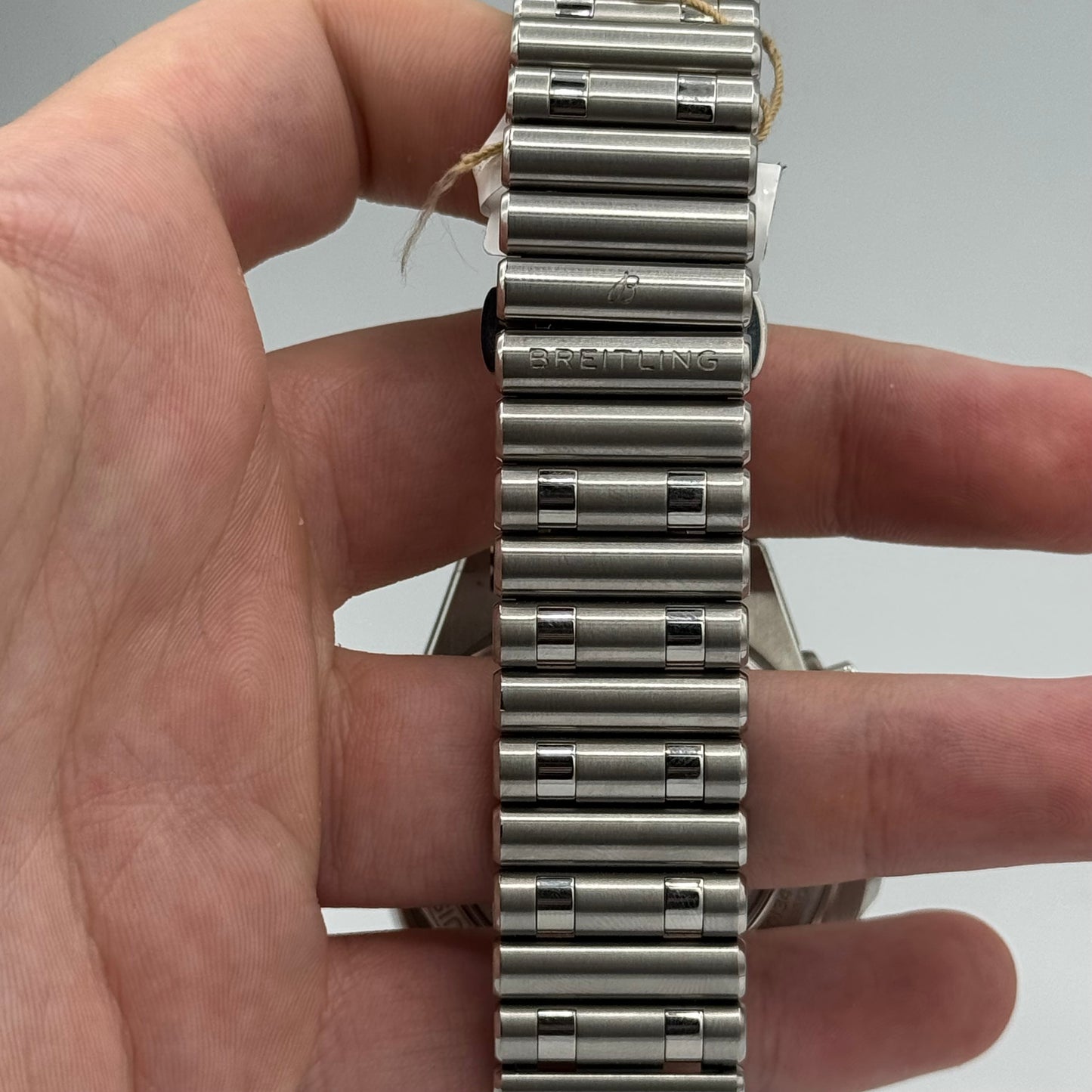Breitling Chronomat B01 42 Bentley Watch - Stainless Steel - Green Dial - Metal Bracelet - AB01343A1L1A1