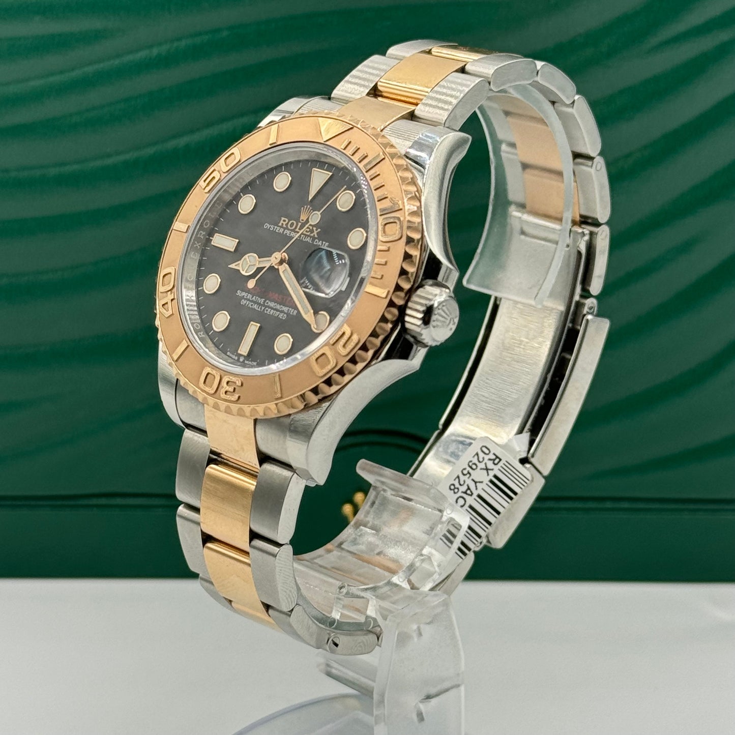 Rolex Steel and Everose Gold Yacht-Master 40 Watch - Black Dial - 3235 Movement - 126621 bk