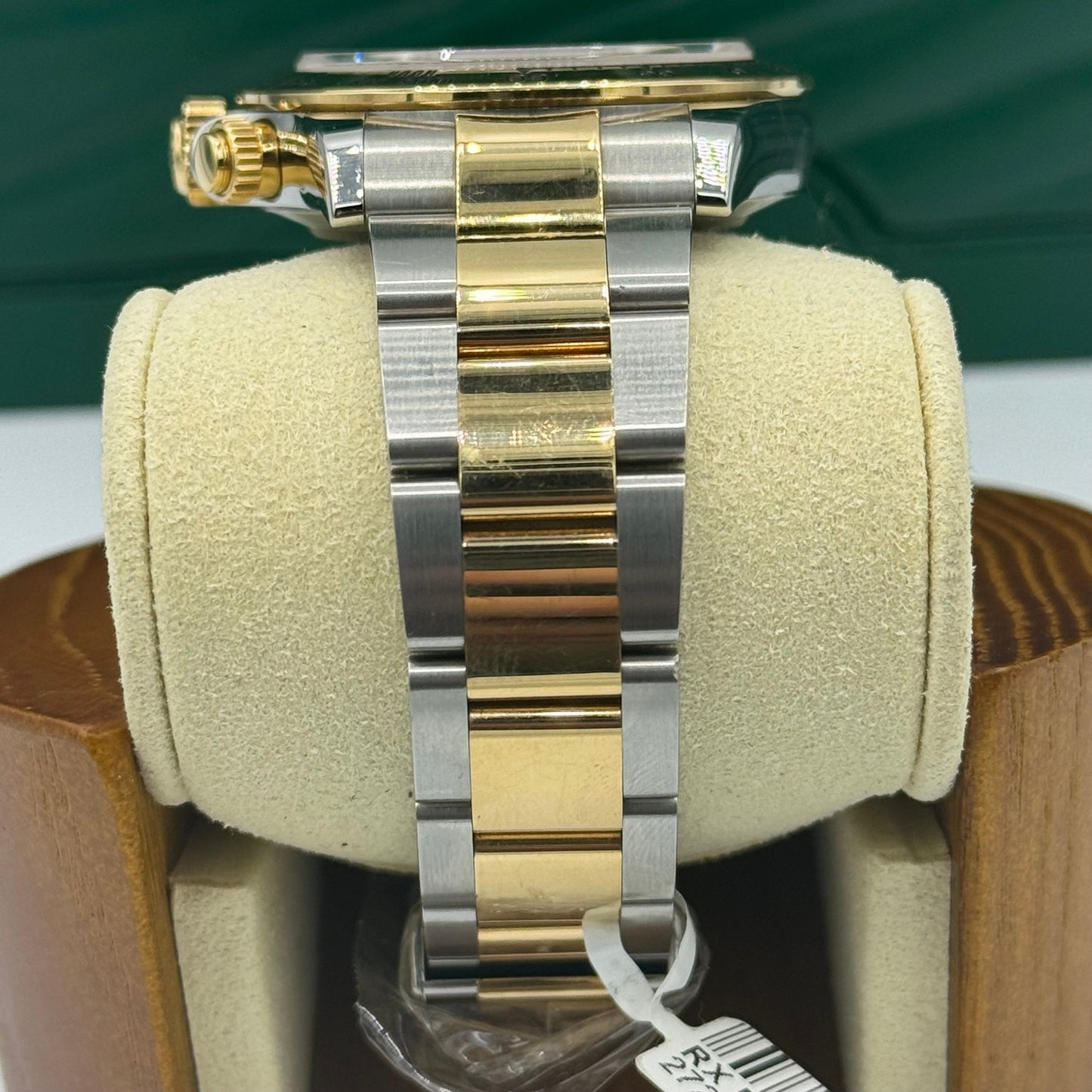 Rolex Yellow Rolesor Cosmograph Daytona 40 Watch - Black Index Dial - 116503 bki