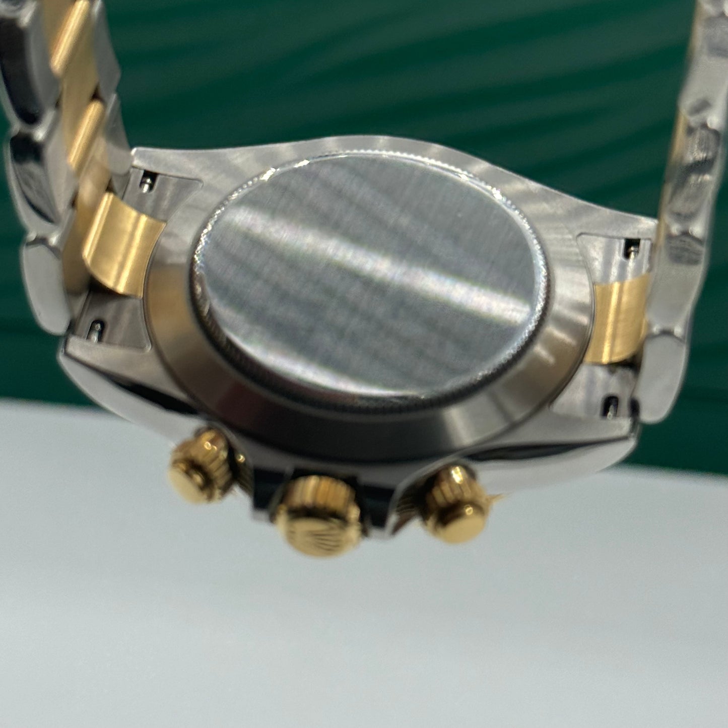 Rolex Yellow Rolesor Cosmograph Daytona 40 Watch - Black Index Dial - 116503 bki