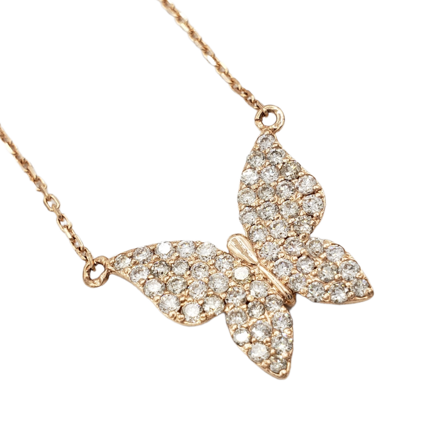 14k Diamond Butterfly #27236