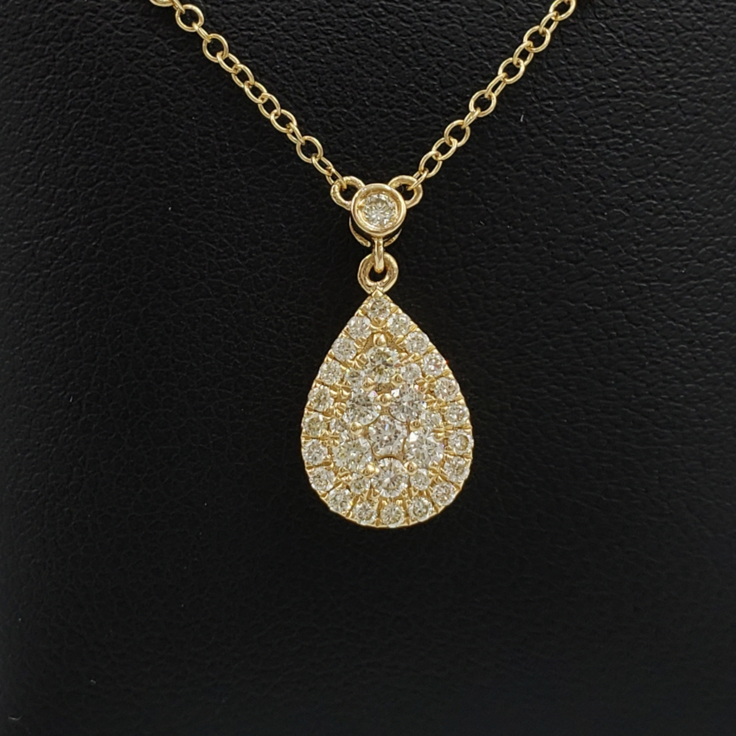 14k Diamond Tear Drop #27255