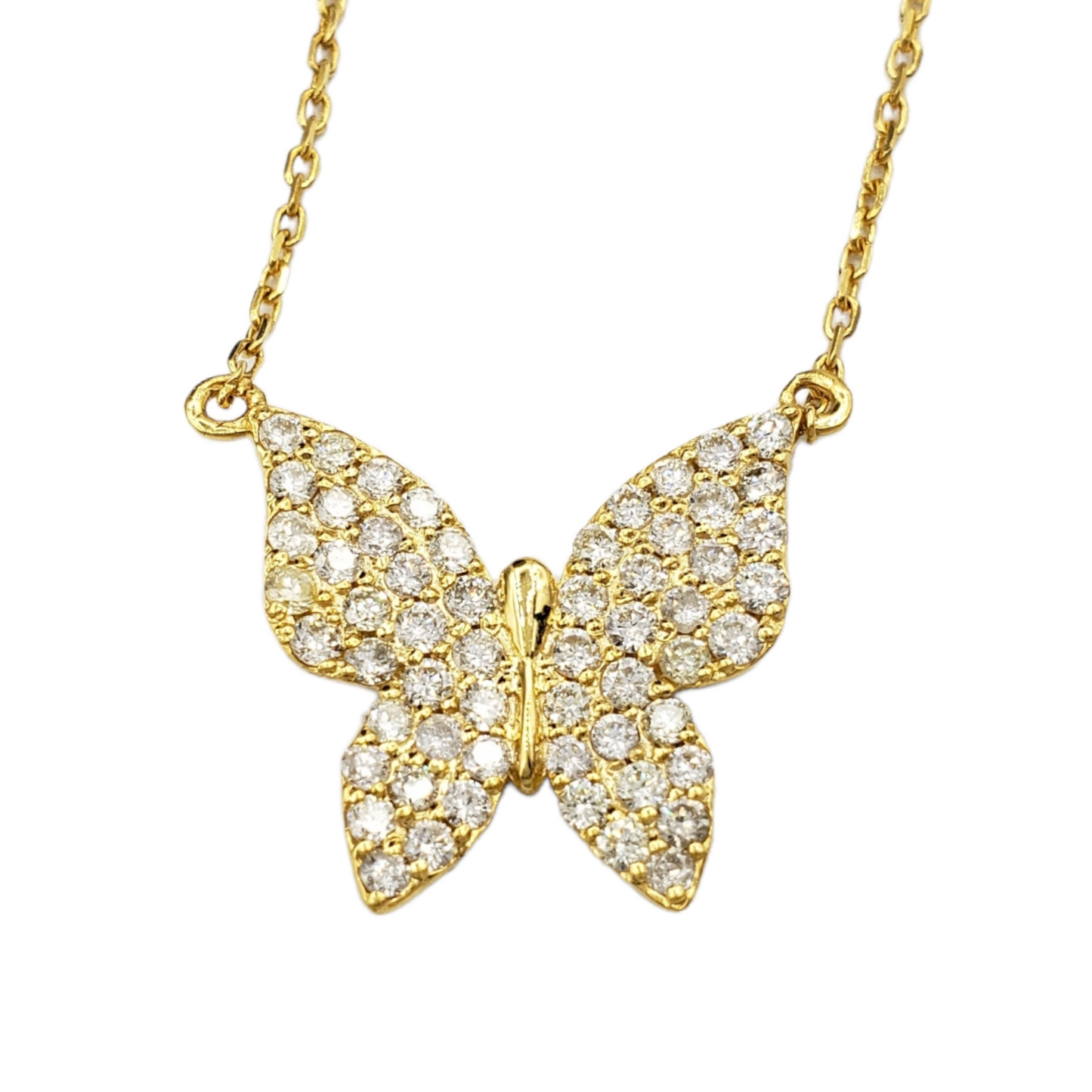 14k Diamond Butterfly #27236