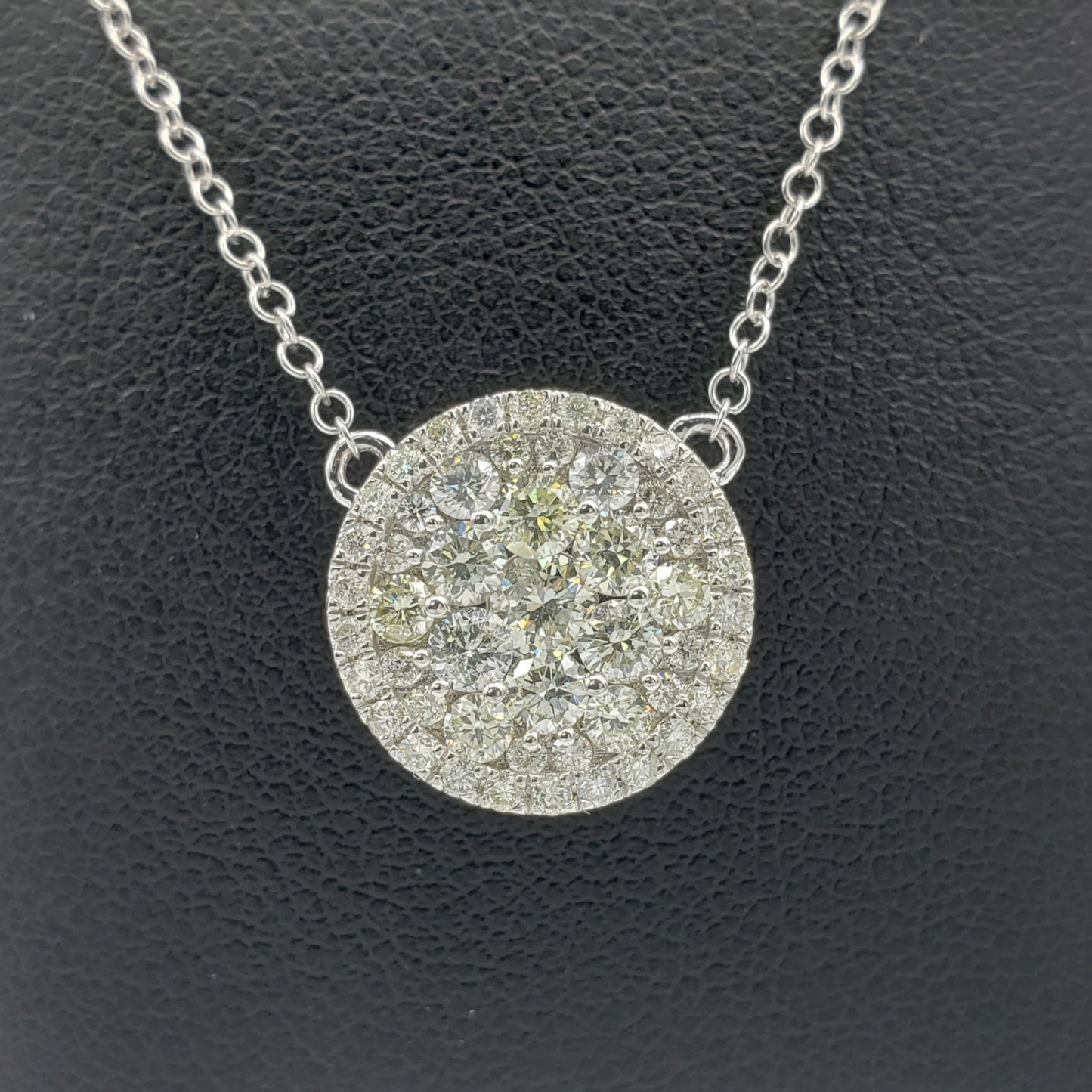 14k Diamond Circle Pendant #27254