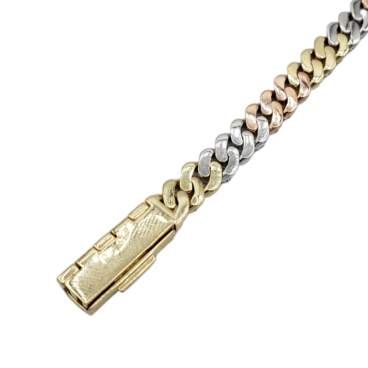 10K Gold- Iced Out Diamond Miami Cuban Chains (7mm)
