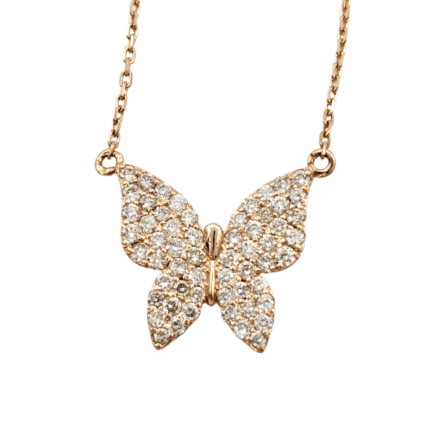 14k Diamond Butterfly #27236