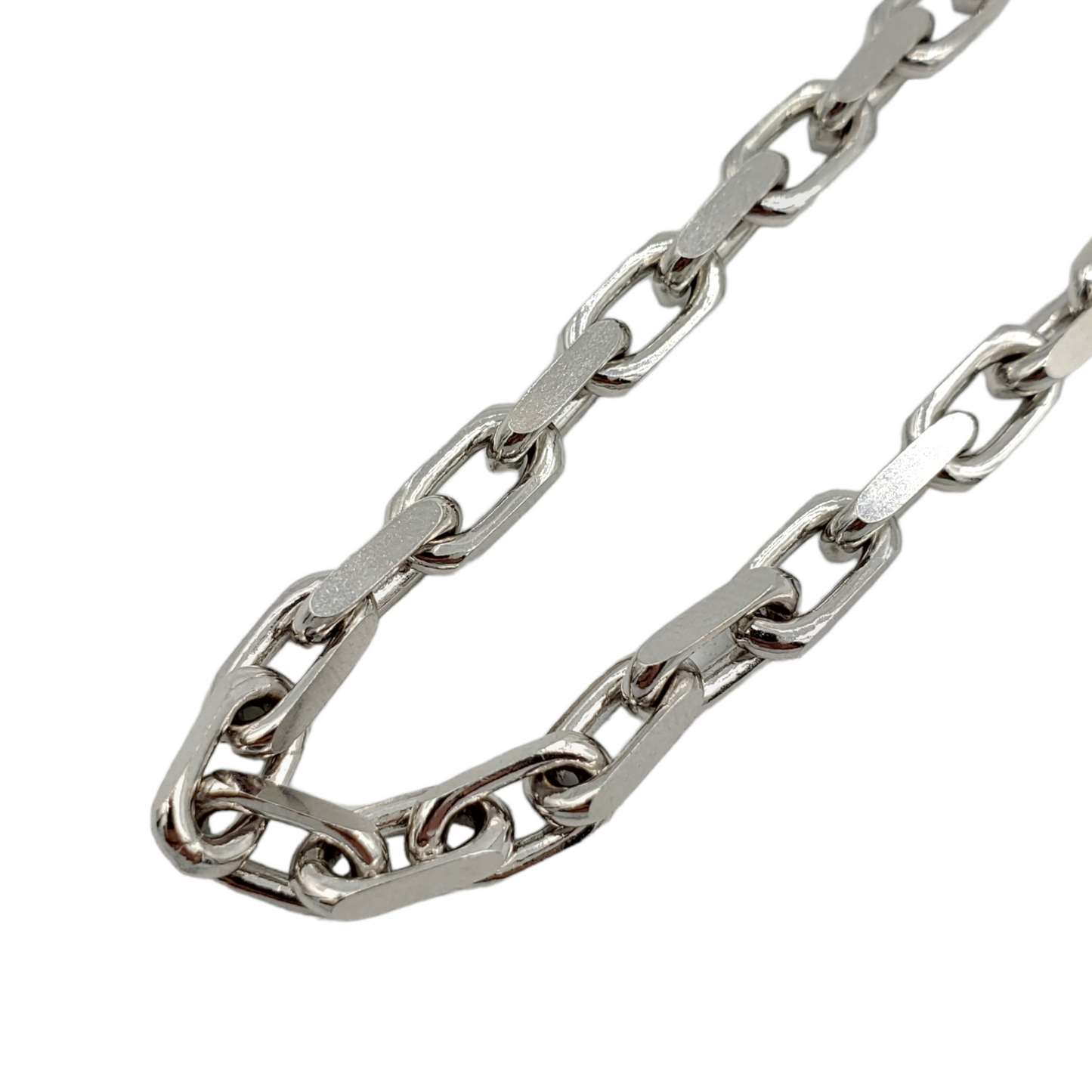 14K White Gold- Hermes Link Bracelet