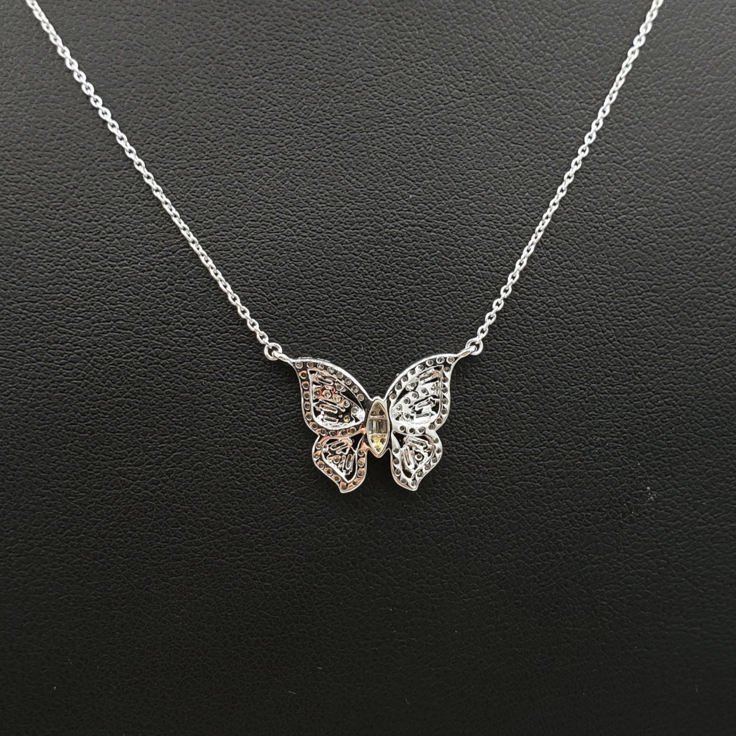 14k Baguette Diamond Butterfly With .50 Carats Of Diamonds #27138