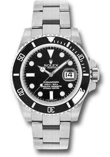 Rolex Submariner 116610LN Black Dial on Oyster Papers