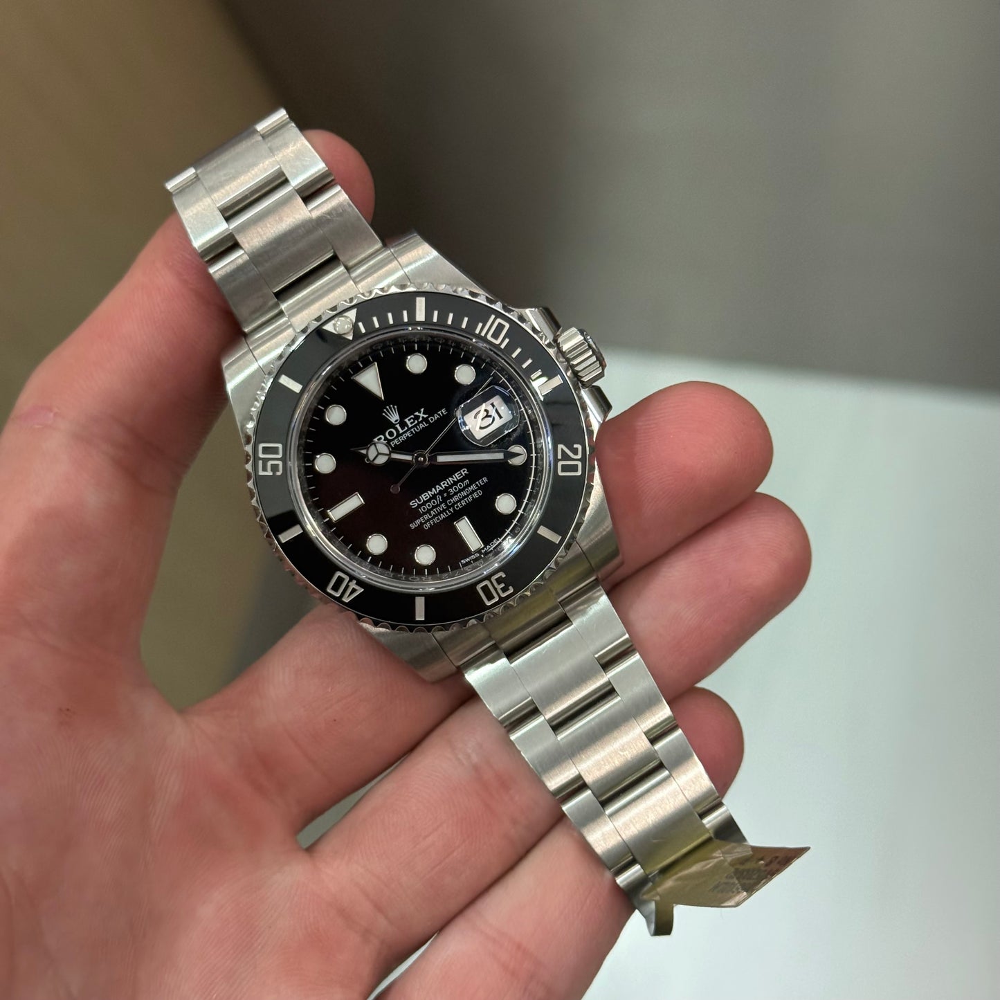 Rolex Submariner 116610LN Black Dial on Oyster Papers