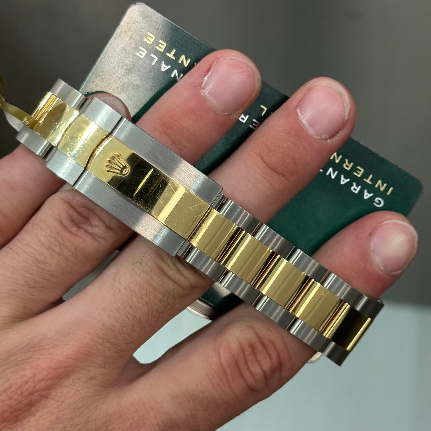 Rolex SkyDweller 326933 Champagne Dial on Oyster Papers