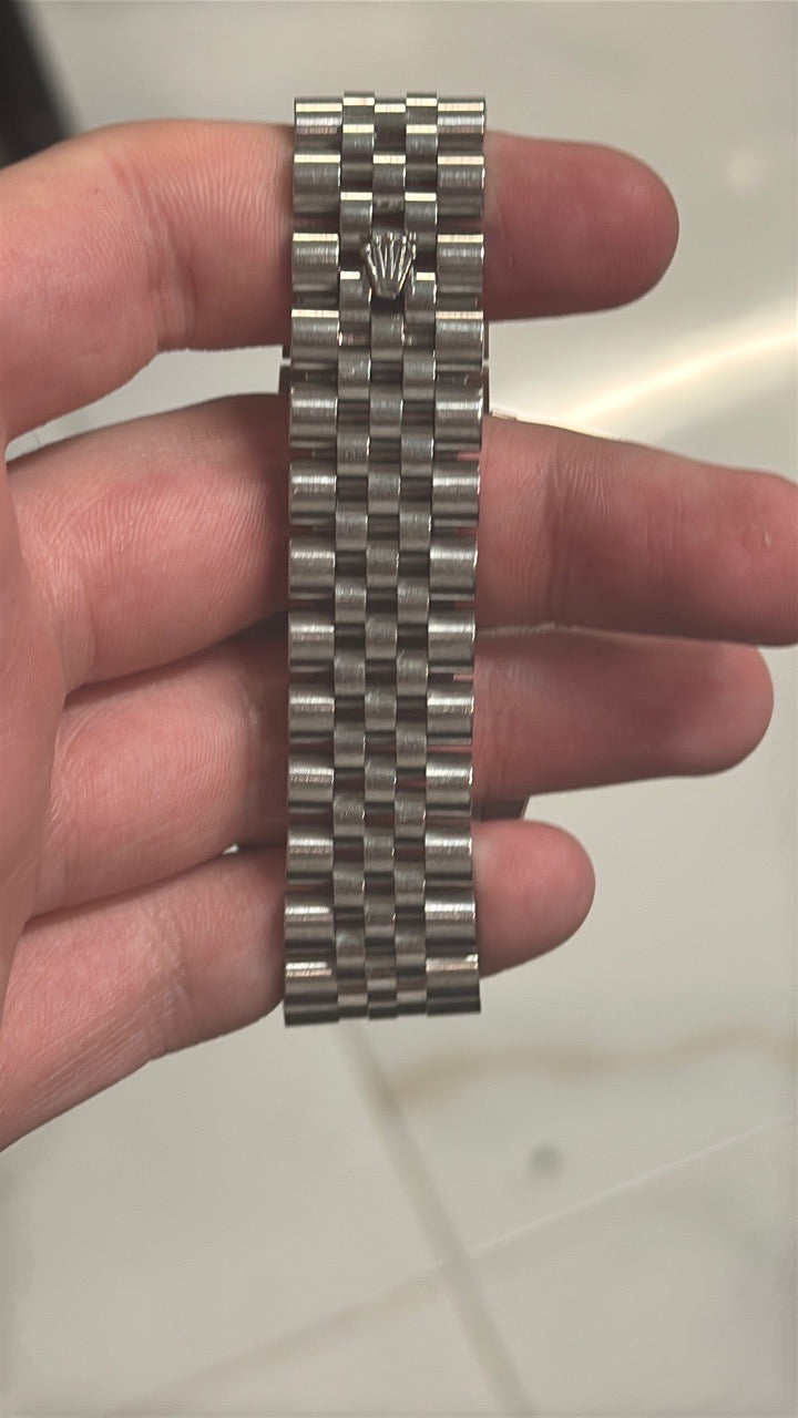 Rolex Datejust 116234 Silver Dial on Jubilee Papers