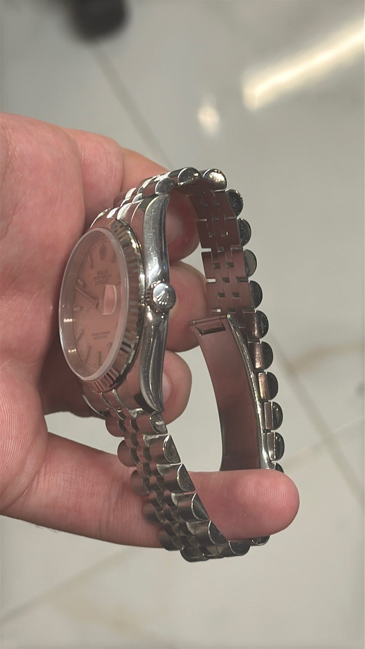 Rolex Datejust 116234 Silver Dial on Jubilee Papers