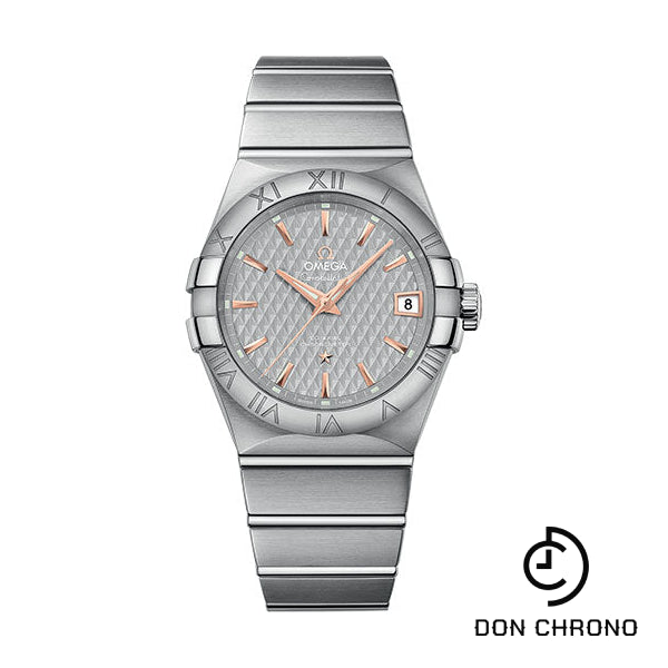 Omega Constellation Co-Axial Watch - 38 mm Steel Case - Grey Dial - 123.10.38.21.06.002