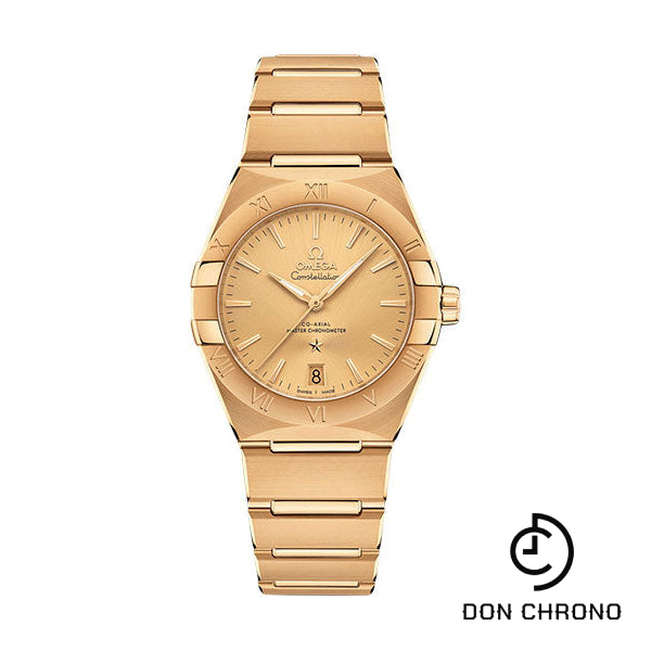 Omega Constellation OMEGA Co-Axial Master Chronometer - 36 mm Yellow Gold Case - Yellow Dial - 131.50.36.20.08.001