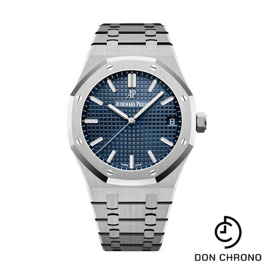 Audemars Piguet Royal Oak Selfwinding Watch - 41mm - Stainless Steel - Blue Dial - Calibre 4302 - 15500ST.OO.1220ST.01