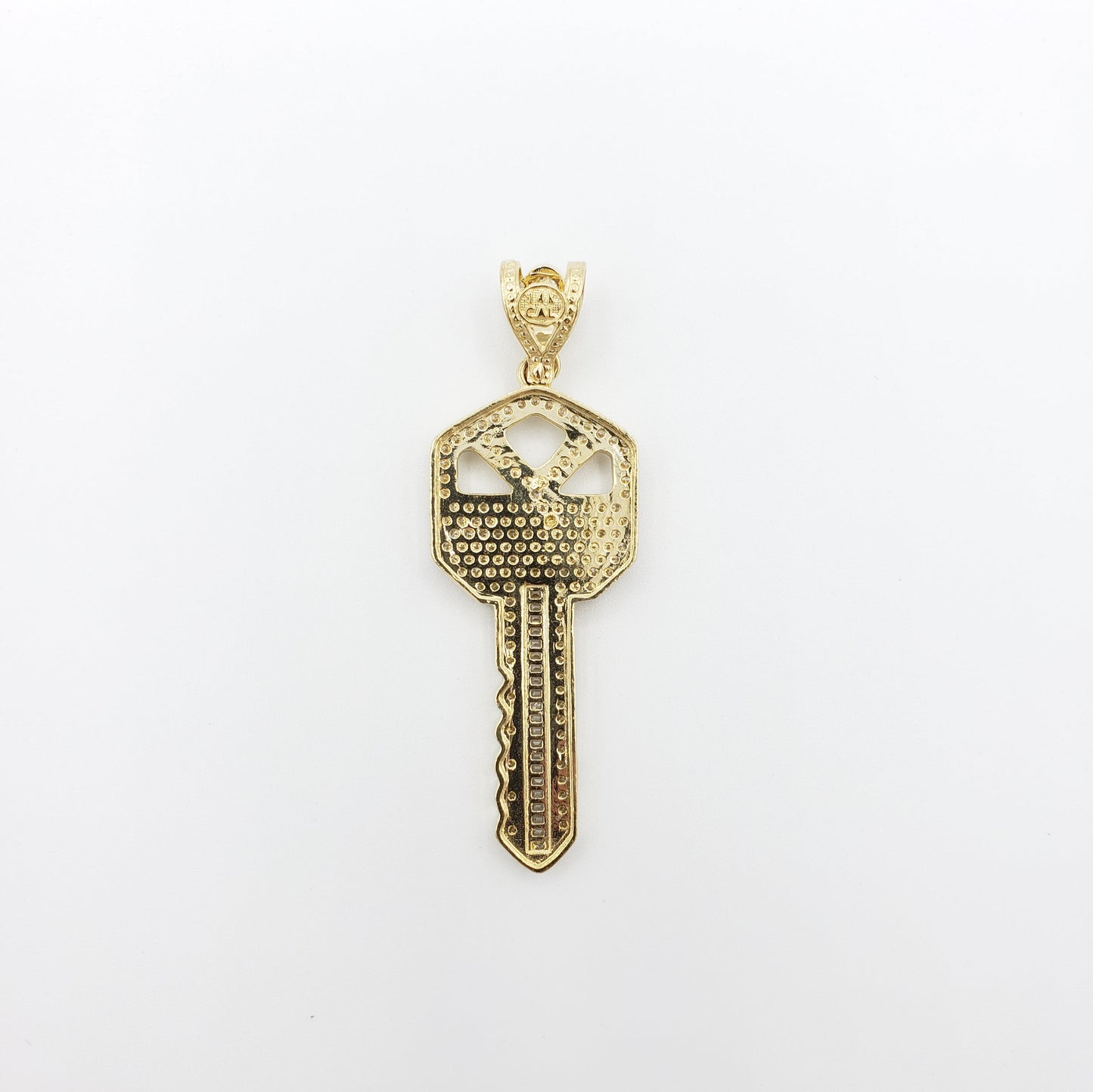 14K Gold- Key Pendant