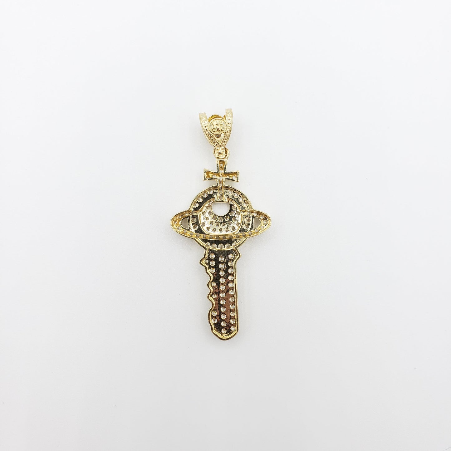 14K Gold- Key with Cross