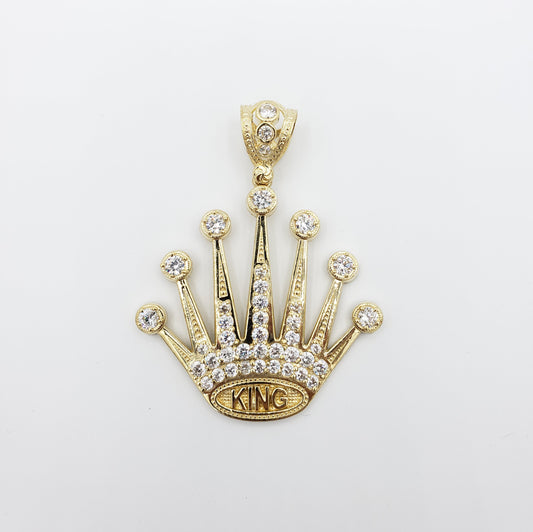 14K Gold- "King" Crown