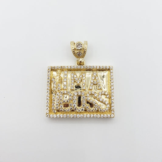14K Gold- "IMA BOSS" Pendant