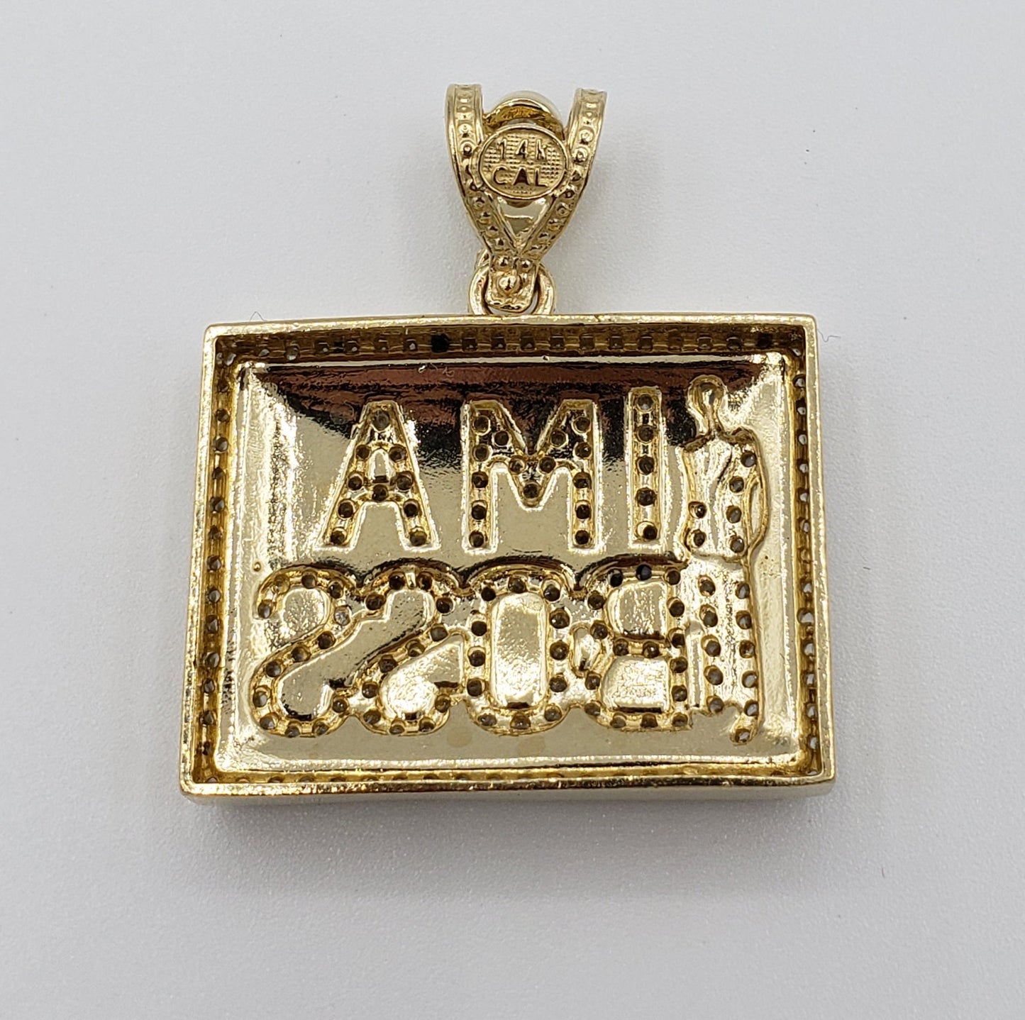 14K Gold- "IMA BOSS" Pendant