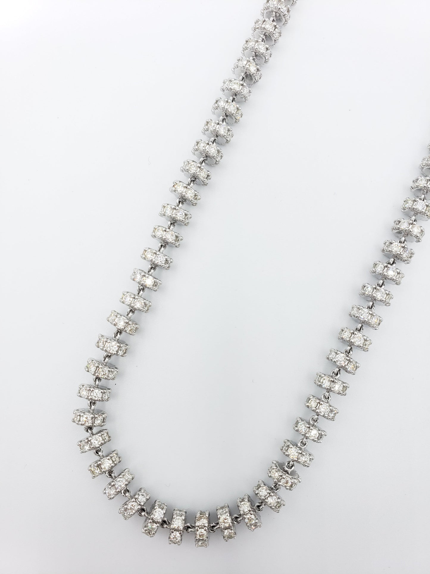 14K Gold- Diamond Disc Chain | 94.37 Grams