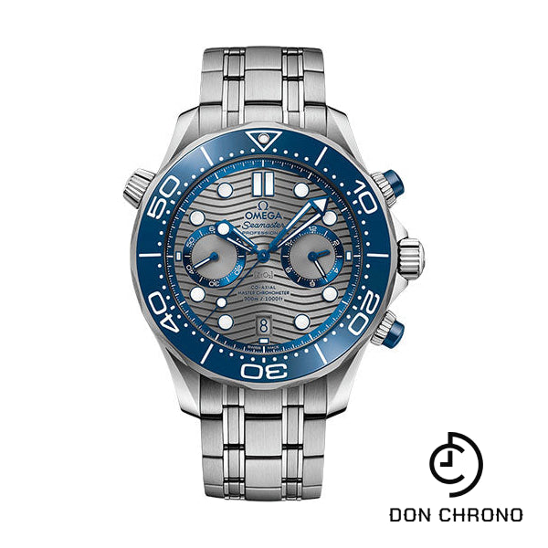 Omega Seamaster Diver 300M Omega Co-Axial Master Chronometer Chronograph - 44 mm Steel Case - Grey Dial - 210.30.44.51.06.001